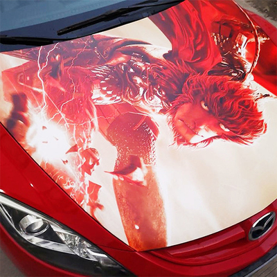 PVC UV Printable Vinyl Roll Clear Inkjet Printable Self Adhesive Vinyl
