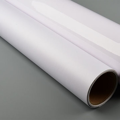 Aqueous Printable Adhesive Vinyl Clear White Advertising Inkjet Printer On Vinyl