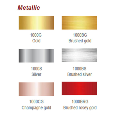 Monomeric Calendered Adhesive Color Craft Vinyl Sign Making Metallic Craft Film