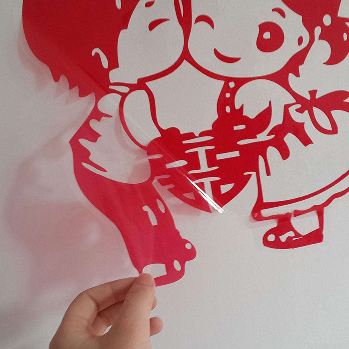 No Glue Static Cling Window Film Wide Format Digital Printing Media