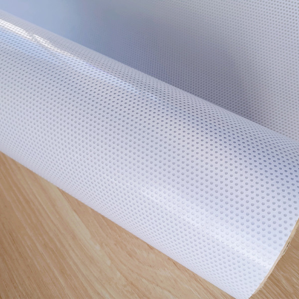 PVC Interior Vinyl Window Graphics Advertising Perforated Inkjet Adhesive Vinyl